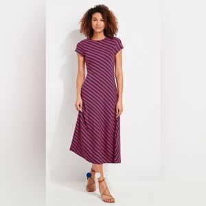 Vineyard Vines Summer Striped MIdi Dress